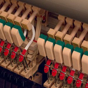 Kawai Designer Upright Piano Action