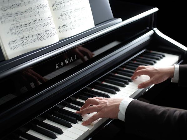 Kawai Digital Piano Playing