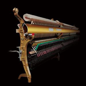 Kawai Institutional Upright Piano Action