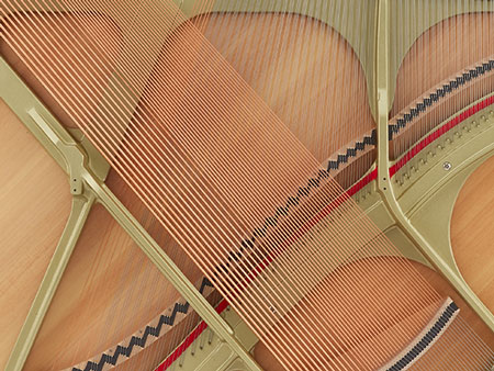 Kawai Upright Piano Plate and Strings