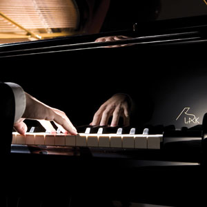 Playing Kawai Grand Piano